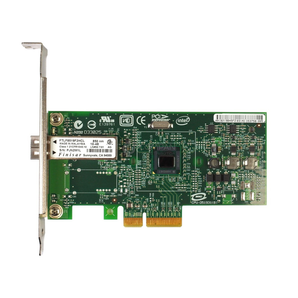 D53758-005 INTEL PRO/1000 SINGLE PORT SERVER ADAPTER PCI-E